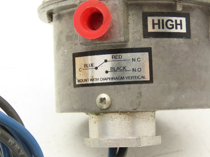 BEC Controls 23A060 Air Pressure Proving Switch Pressure Control 1/8 NPT Ports