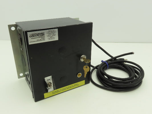 Dynamic ACC-538 DynaCon Conveyor AC/DC Indexing Drive Control 24VDC Input Signal