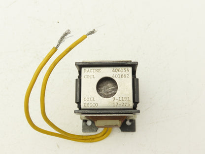 Decco 406154 Bosch Racine Solenoid Control Coil 115VAC/60Hz 401662/9-1191