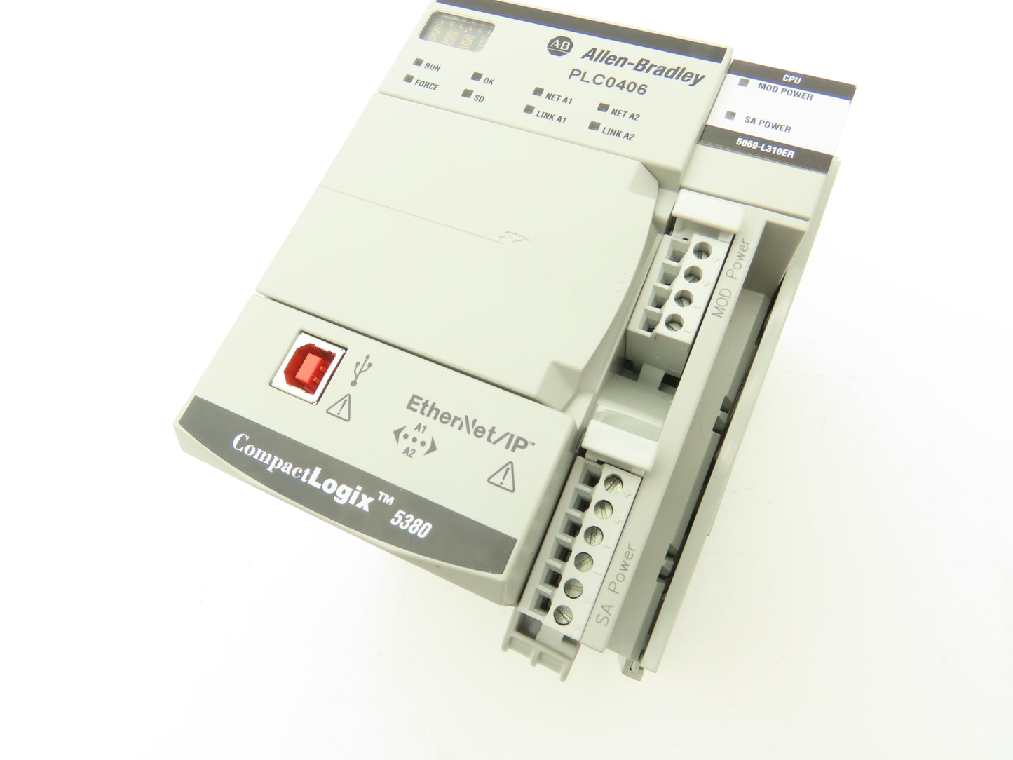 Allen Bradley 5069-L310ER CompactLogix 5380 PLC CPU Ethernet/IP Controller Ser A