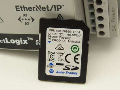 Allen Bradley 5069-L310ER CompactLogix 5380 PLC CPU Ethernet/IP Controller Ser A