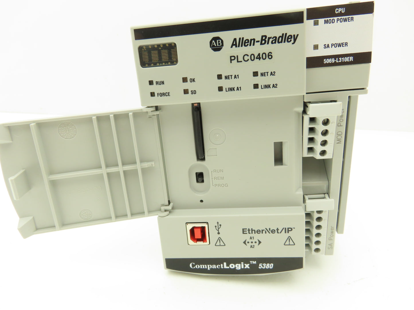 Allen Bradley 5069-L310ER CompactLogix 5380 PLC CPU Ethernet/IP Controller Ser A