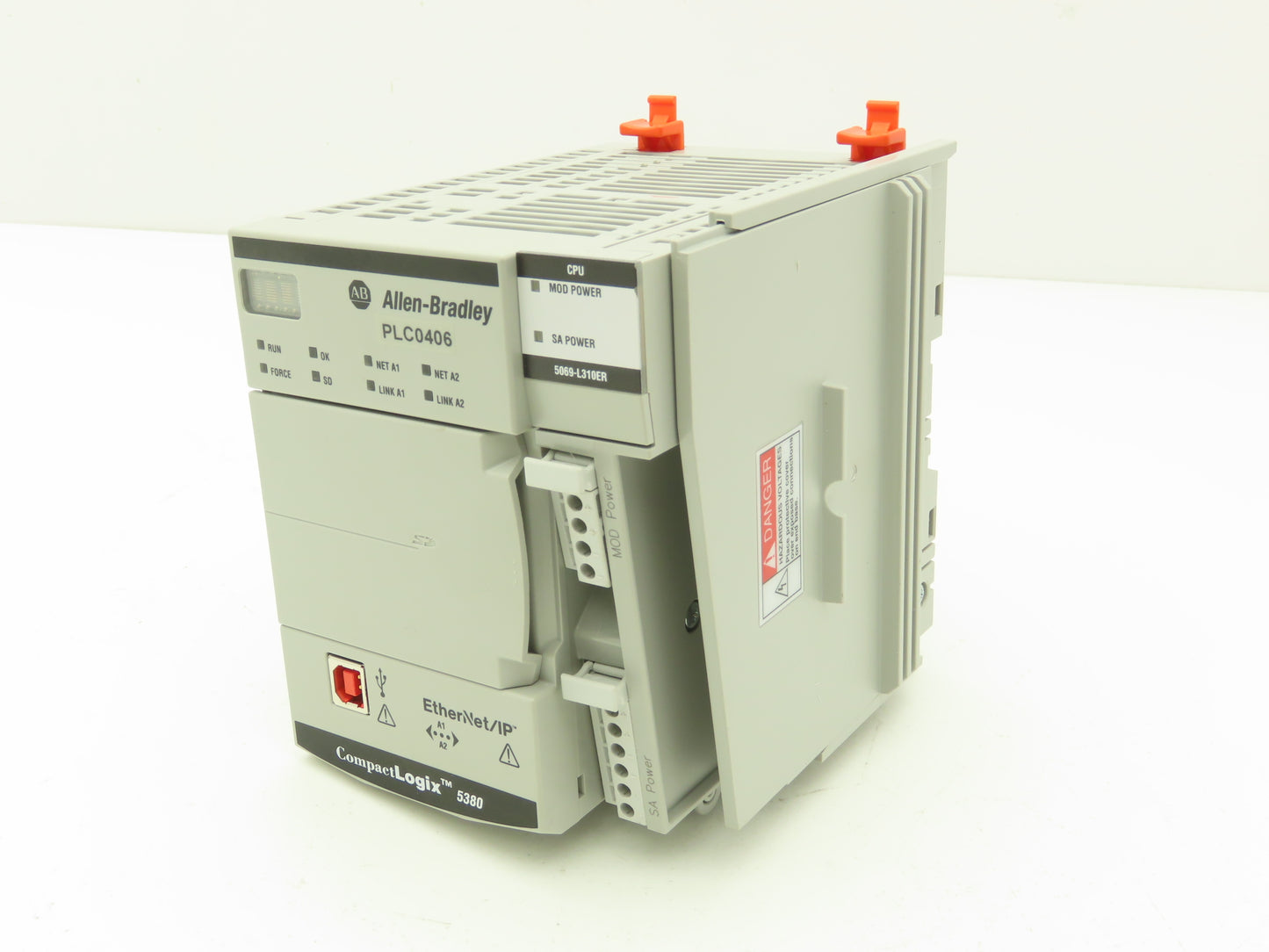 Allen Bradley 5069-L310ER CompactLogix 5380 PLC CPU Ethernet/IP Controller Ser A