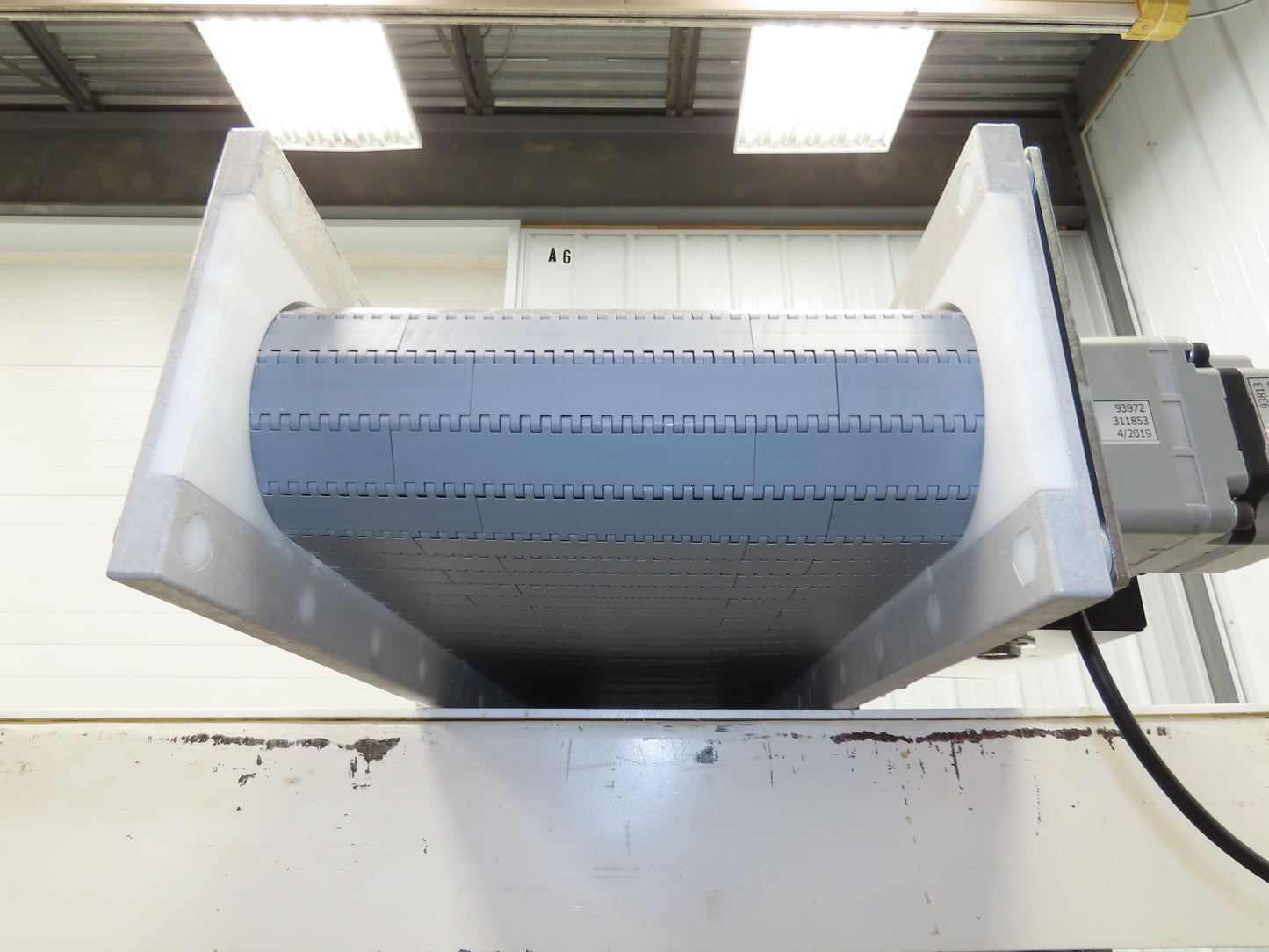 Dynamic Dynacon 12"x 78.5" Modular Poly Flat Conveyor 115V Variable Speed 42FPM