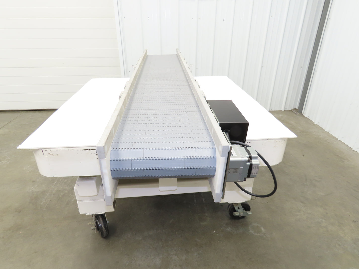 Dynamic Dynacon 12"x 78.5" Modular Poly Flat Conveyor 115V Variable Speed 42FPM