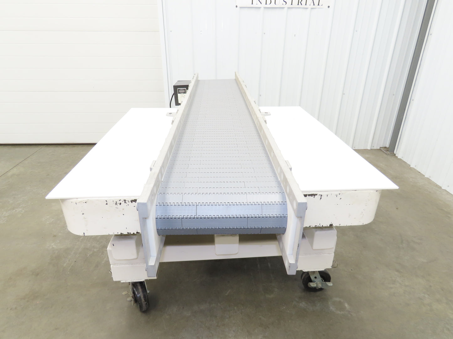 Dynamic Dynacon 12"x 78.5" Modular Poly Flat Conveyor 115V Variable Speed 42FPM