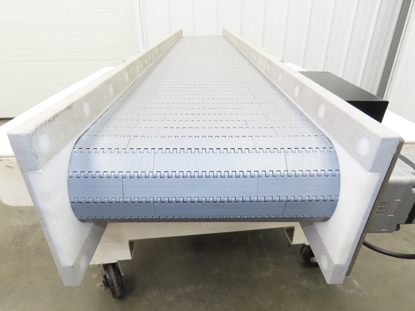 Dynamic Dynacon 12"x 78.5" Modular Poly Flat Conveyor 115V Variable Speed 42FPM