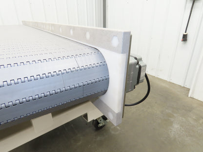 Dynamic Dynacon 12"x 78.5" Modular Poly Flat Conveyor 115V Variable Speed 42FPM