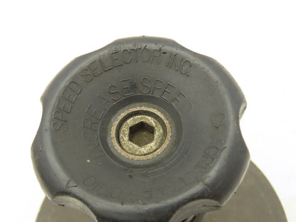 Speed Selector 406-500 Variable Speed Pulley Wide Belt Drive 3/4" Bore 5-3/4" OD