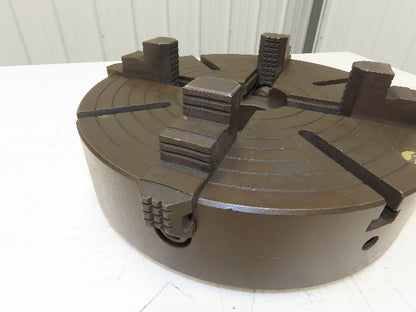 Rohm Number 400 4-Jaw Independent Manual Lathe Chuck 15-3/4" OD 3-3/4" ID