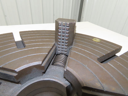Rohm Number 400 4-Jaw Independent Manual Lathe Chuck 15-3/4" OD 3-3/4" ID