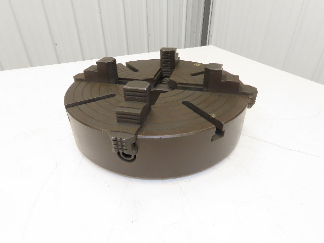 Rohm Number 400 4-Jaw Independent Manual Lathe Chuck 15-3/4" OD 3-3/4" ID
