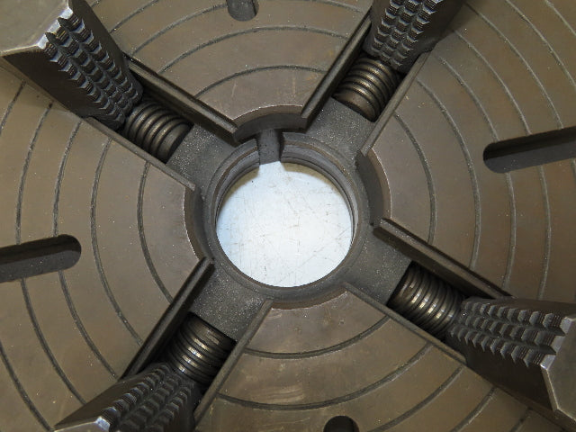 Rohm Number 400 4-Jaw Independent Manual Lathe Chuck 15-3/4" OD 3-3/4" ID