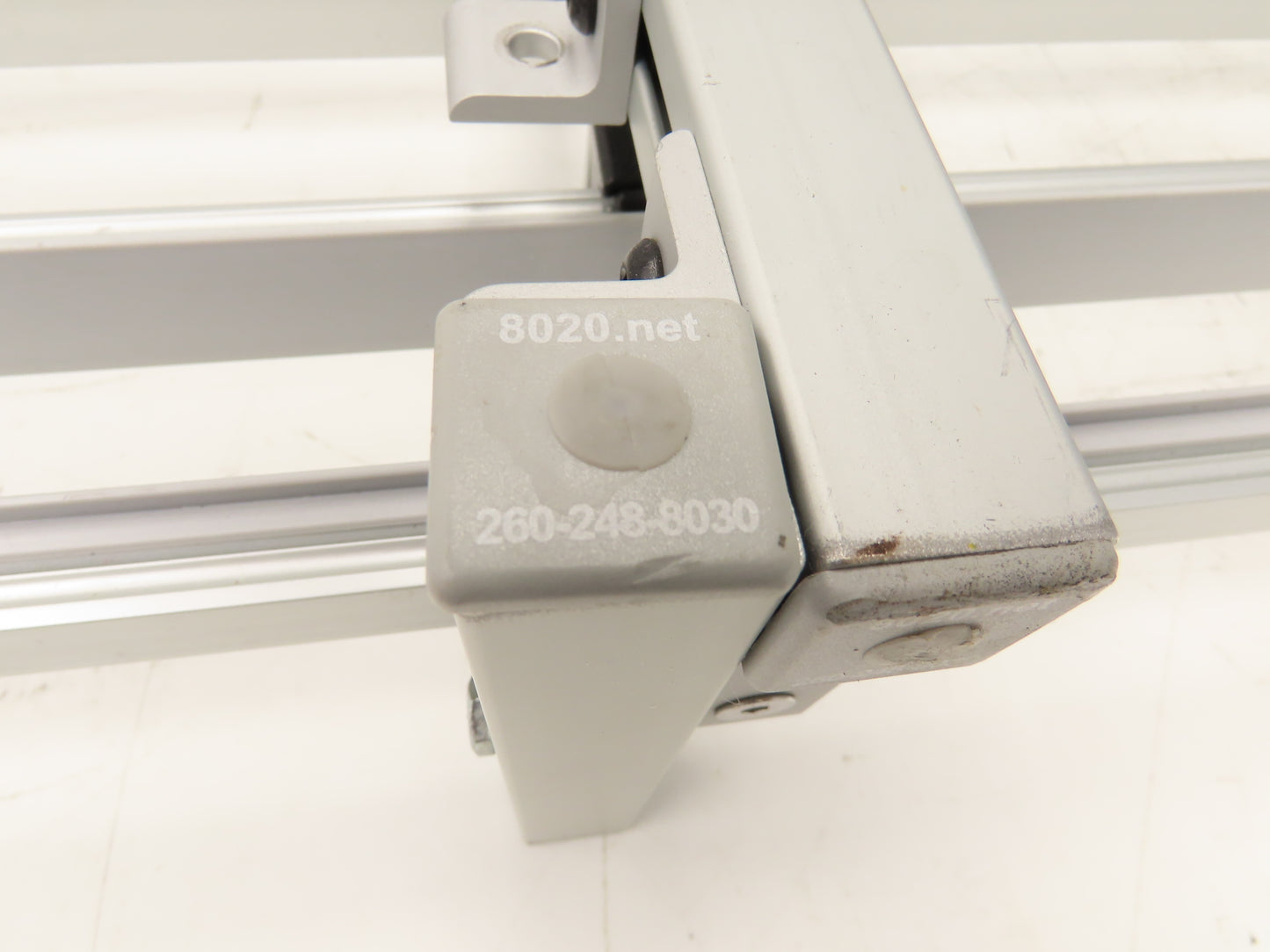 Dorner 2200 Series 18"W x 60"L Conveyor Bed Lane Guides Adj Small Parts Divider