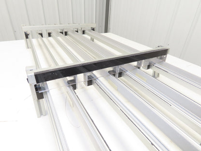 Dorner 2200 Series 18"W x 60"L Conveyor Bed Lane Guides Adj Small Parts Divider