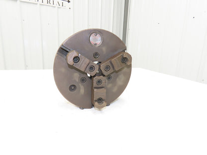 Cushman 1010208L0B 3-Jaw Independent Manual Lathe Chuck 8" OD L0 Taper Mount