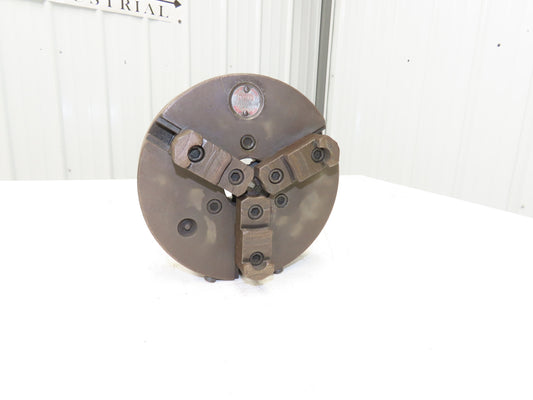 Cushman 1010208L0B 3-Jaw Independent Manual Lathe Chuck 8" OD L0 Taper Mount