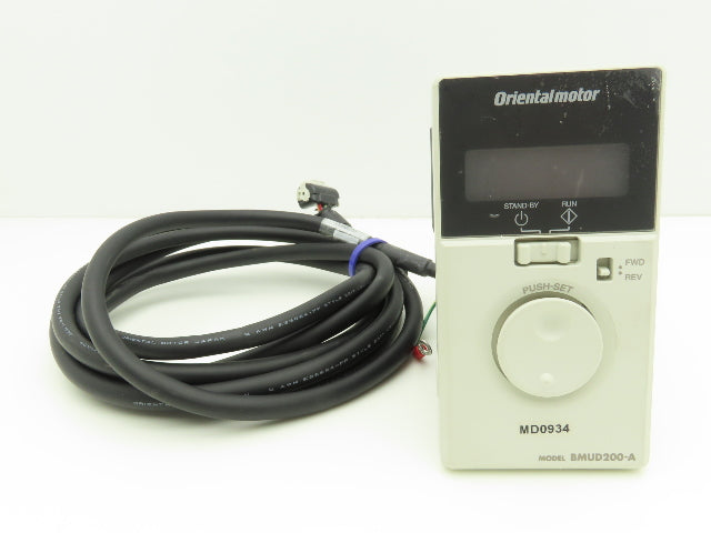 Dorner BMUD200-A Oriental Brushless Motor Driver 120VAC 200W 3m Cable