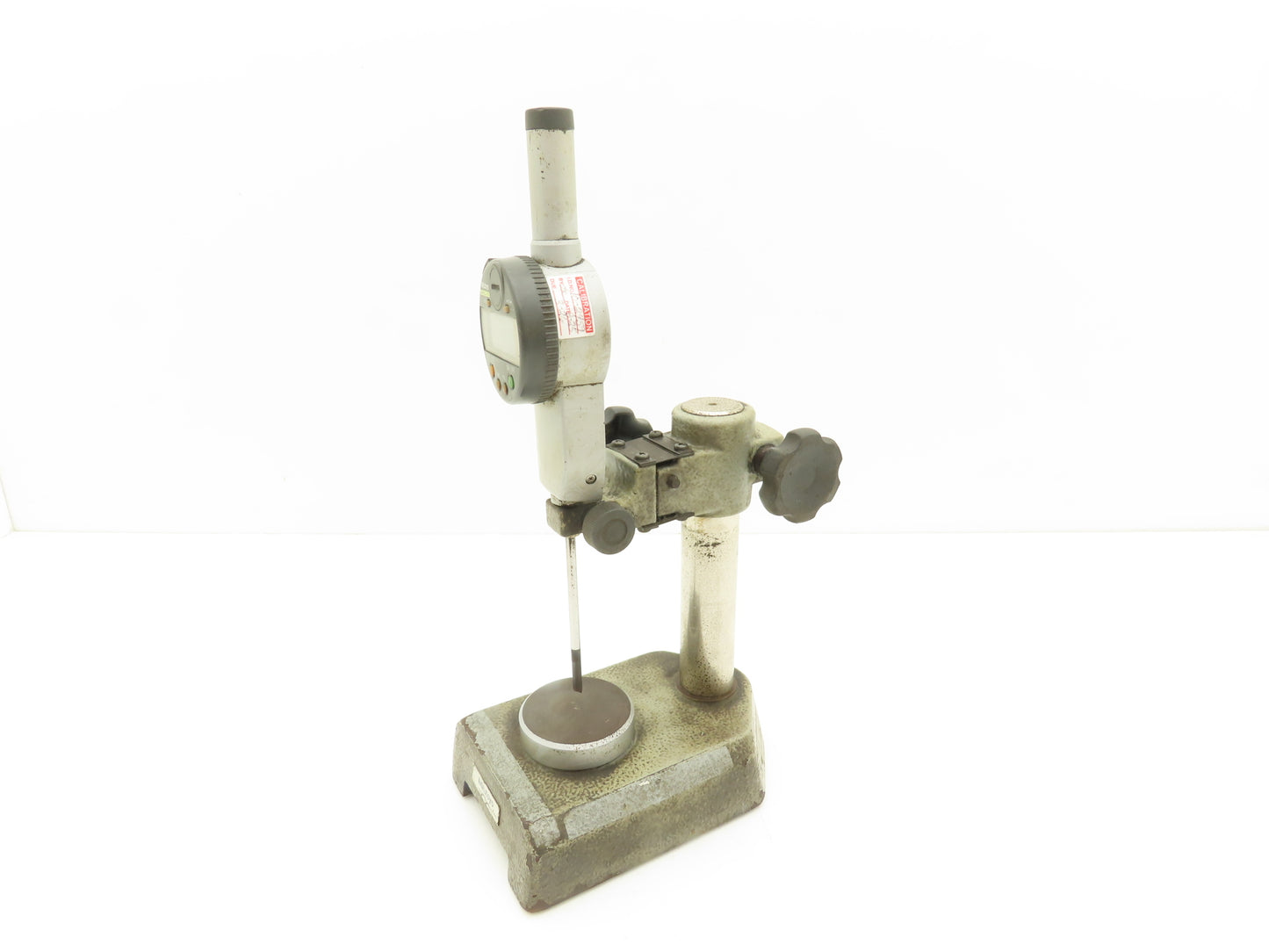 Mitutoyo 7004 Indicator Stand Flat Anvil 160mm Post Height 0-2" Gage 543-462B