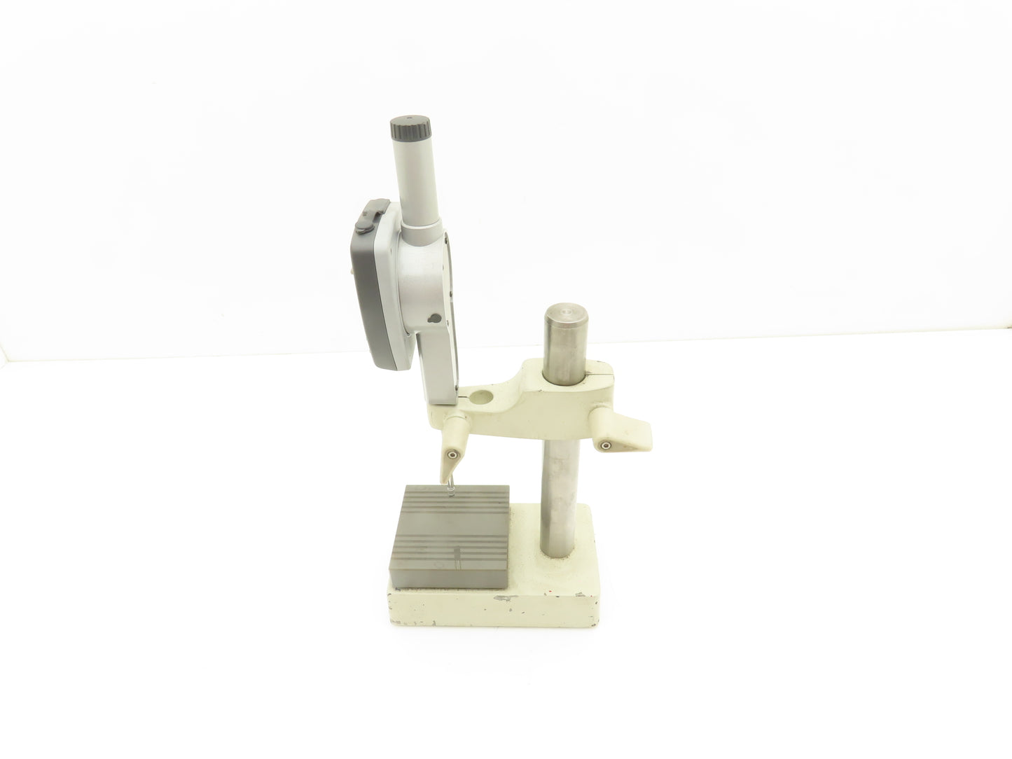 Sony DZ521 Indicator Gage Stand Ceramic Anvil 195mm Post 0-2" Mitutoyo 543-558-1