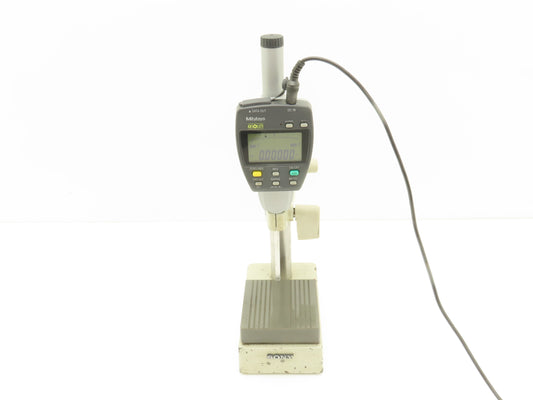 Sony DZ521 Indicator Gage Stand Ceramic Anvil 195mm Post 0-2" Mitutoyo 543-558-1