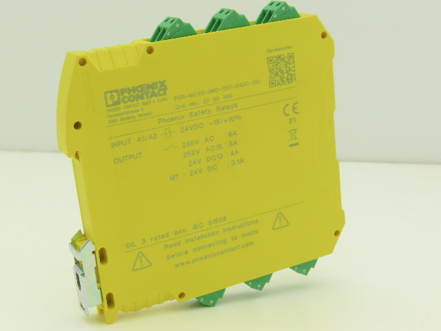 Phoenix Contact PSR-MC40-3NO-1DO-24DC-SC 2700569 Safety Relay 24V PSR-MC40