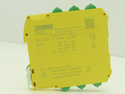 Phoenix Contact PSR-MC40-3NO-1DO-24DC-SC 2700569 Safety Relay 24V PSR-MC40
