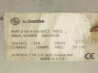 Tech-Motive Tool 49-4100-03C5 SPX GSE Tool Control Module 230 VAC 1PH Input