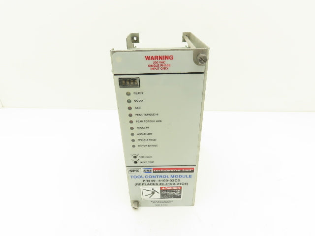 Tech-Motive Tool 49-4100-03C5 SPX GSE Tool Control Module 230 VAC 1PH Input