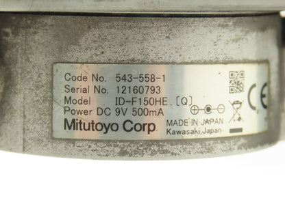 Mitutoyo Indicator Stand Square Anvil 160mm Post 0-2" Digital Gage 543-558-1