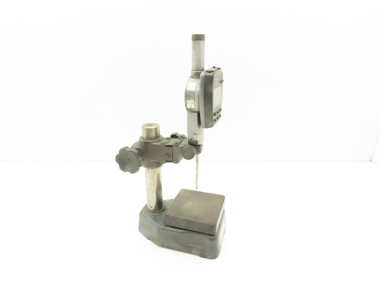 Mitutoyo Indicator Stand Square Anvil 160mm Post 0-2" Digital Gage 543-558-1