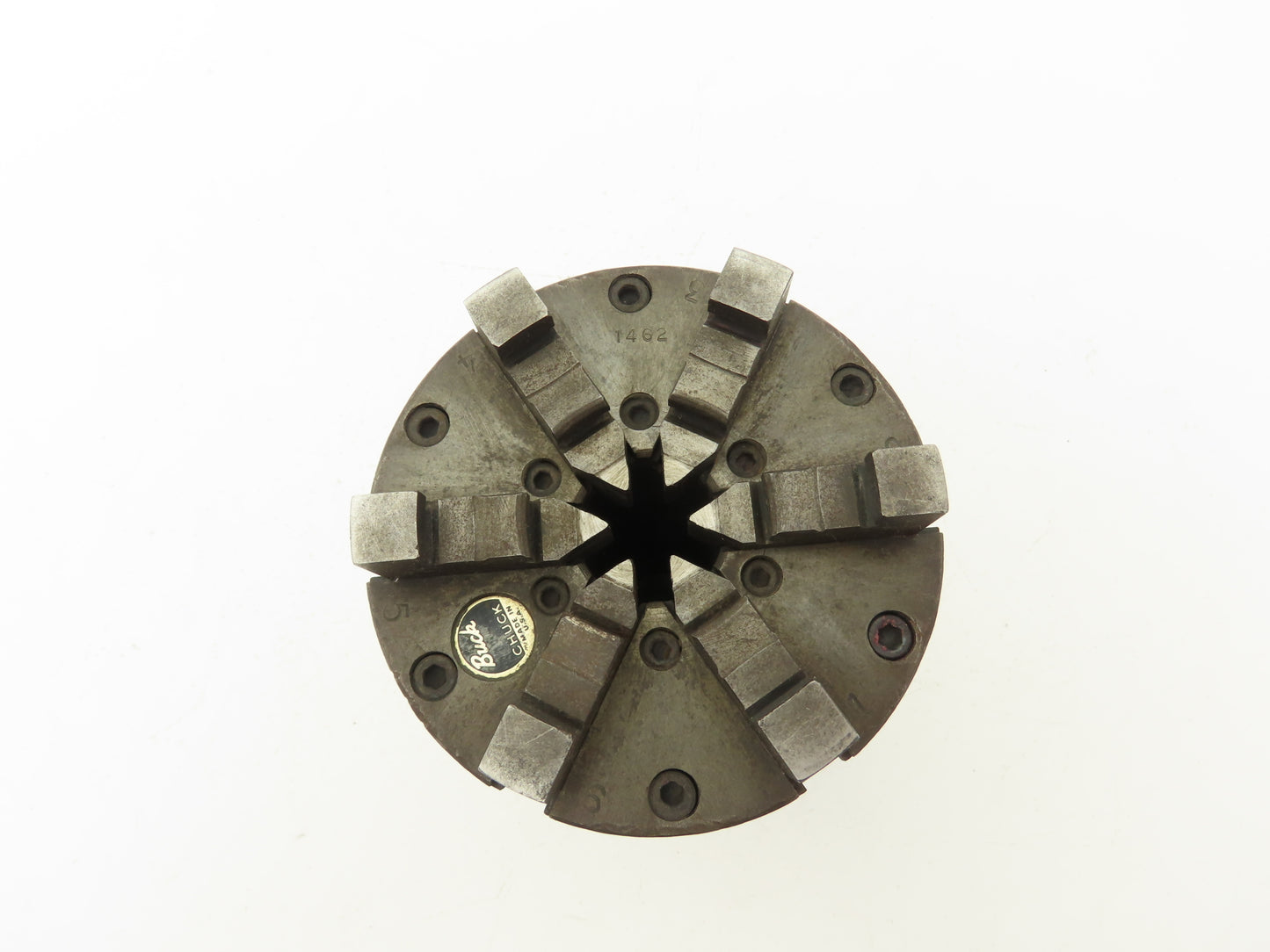 Buck Chuck 1462 6 Jaw Adjust-Tru Self Centering Manual Lathe Chuck 4" OD