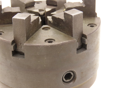 Buck Chuck 1462 6 Jaw Adjust-Tru Self Centering Manual Lathe Chuck 4" OD