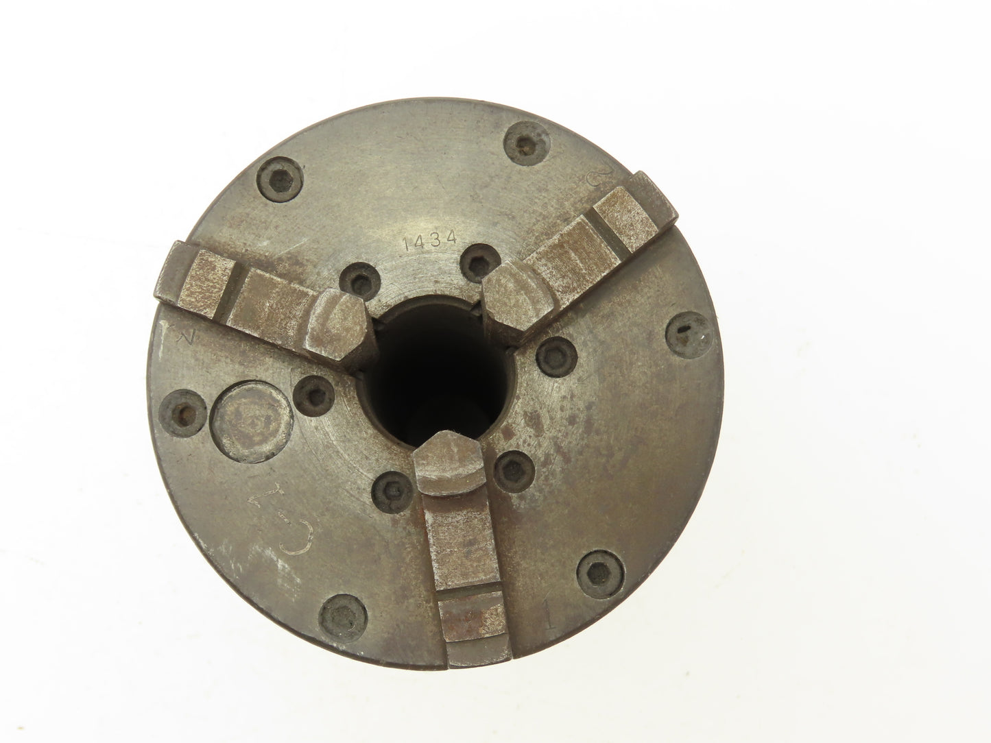 Buck Chuck 1434 3 Jaw Adjust-Tru Self Centering Manual Lathe Chuck 4" OD