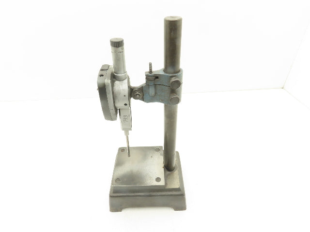 Mitutoyo Indicator Stand Square Anvil 12"H Post 0-2" Digital Gage 543-558-1