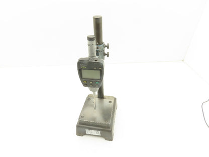 Mitutoyo Indicator Stand Square Anvil 12"H Post 0-2" Digital Gage 543-558-1