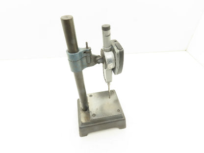 Mitutoyo Indicator Stand Square Anvil 12"H Post 0-2" Digital Gage 543-558-1