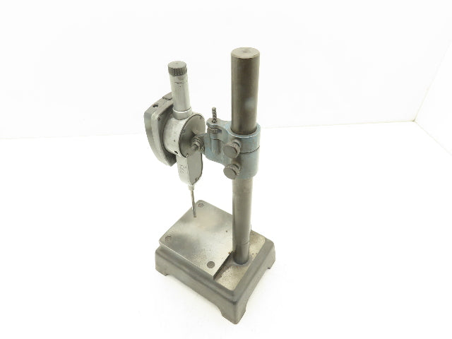 Mitutoyo Indicator Stand Square Anvil 12"H Post 0-2" Digital Gage 543-558-1