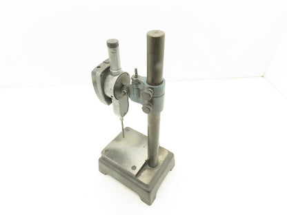 Mitutoyo Indicator Stand Square Anvil 12"H Post 0-2" Digital Gage 543-558-1