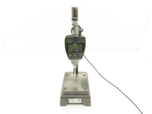 Mitutoyo Indicator Stand Square Anvil 12"H Post 0-2" Digital Gage 543-558-1