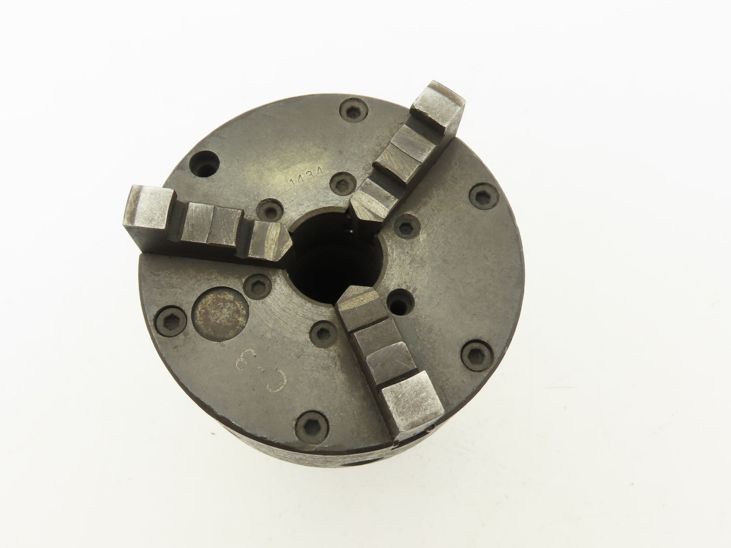 Buck Chuck 1434 3 Jaw Adjust-Tru Self Centering Manual Lathe Chuck 4" OD
