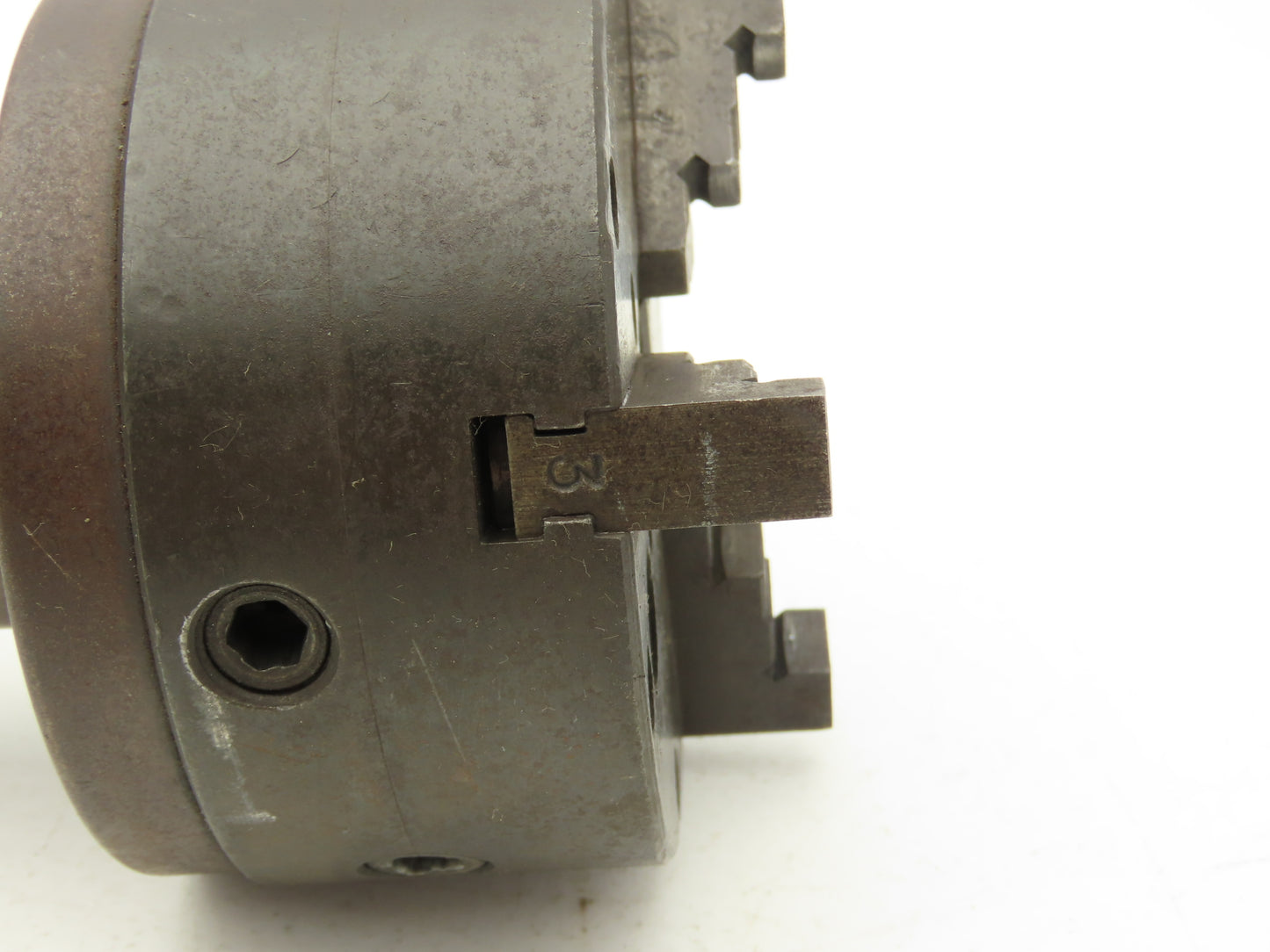 Buck Chuck 1434 3 Jaw Adjust-Tru Self Centering Manual Lathe Chuck 4" OD