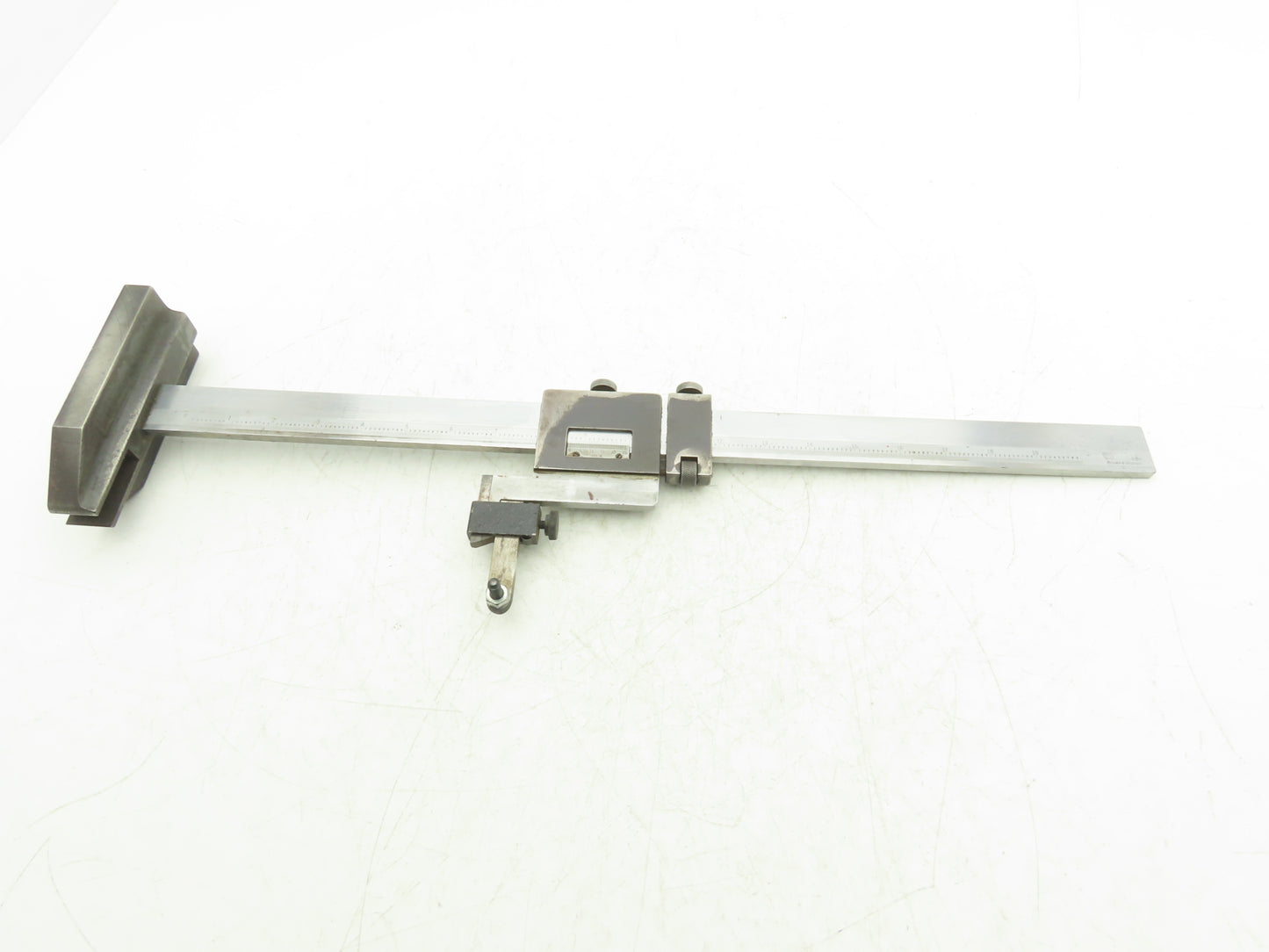 Brown & Sharpe 586 Vernier Height Gage 0-20" Range Stainless w/Indicator mount