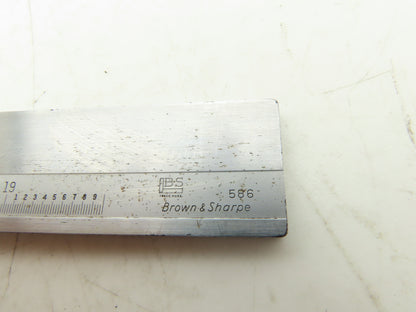 Brown & Sharpe 586 Vernier Height Gage 0-20" Range Stainless w/Indicator mount
