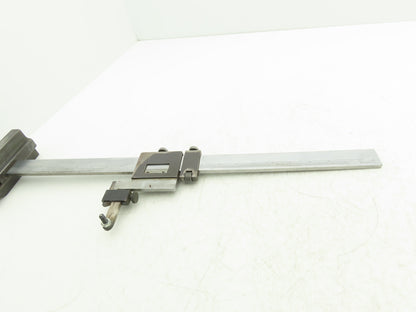 Brown & Sharpe 586 Vernier Height Gage 0-20" Range Stainless w/Indicator mount
