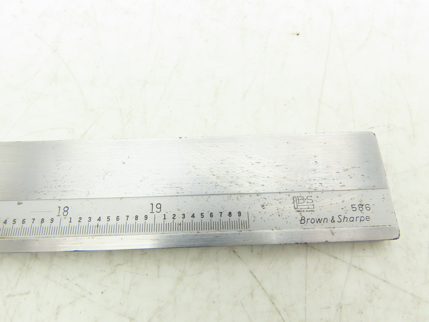 Brown & Sharpe 586 Vernier Height Gage 0-20" Range Stainless w/Indicator mount