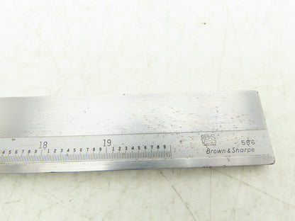 Brown & Sharpe 586 Vernier Height Gage 0-20" Range Stainless w/Indicator mount
