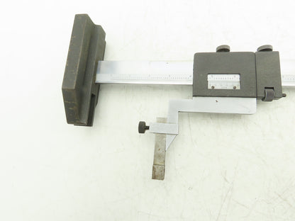 Brown & Sharpe 586 Vernier Height Gage 0-20" Range Stainless