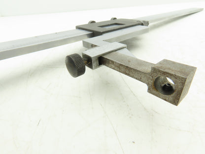 Brown & Sharpe 586 Vernier Height Gage 0-20" Range Stainless