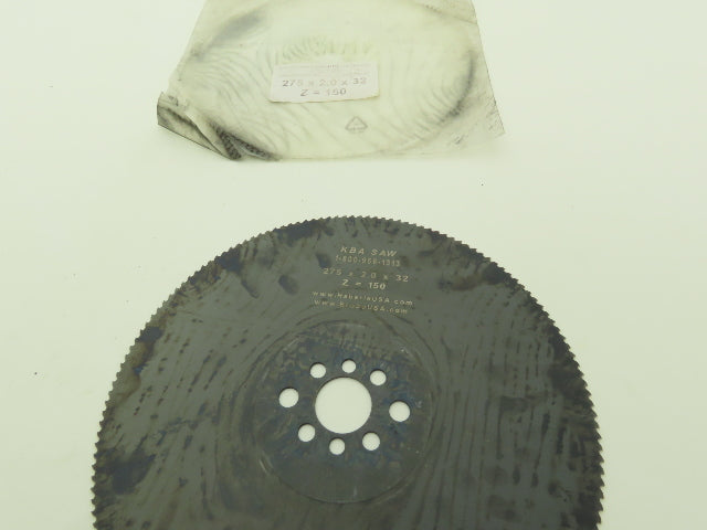 Haberle HSS-DMo5 275x2.0x32 High Speed Saw Blade 275mm x 32mm Bore x 2mm Thick